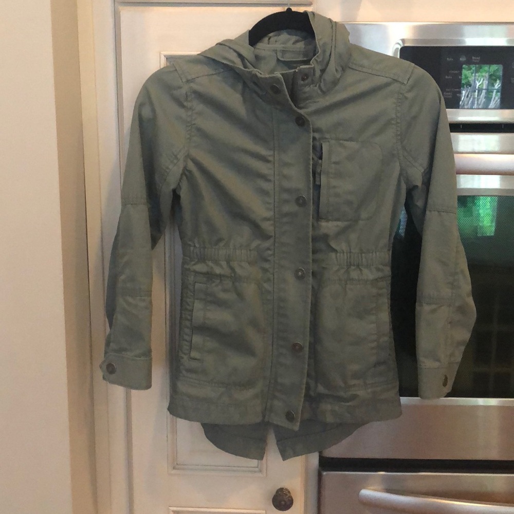 Gap kids lightweight olive jacket